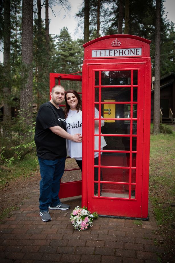 Couple Ties The Knot Wearing Jeans and Shirts To Show Weddings Don't Have To Be Expensive