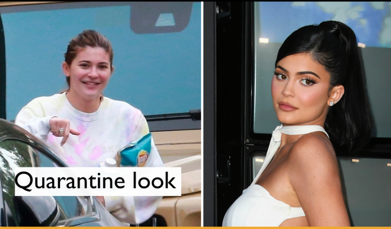 Kylie Jenner is Totally Unrecognizable In This Quarantine After Ditching Her Glam Look