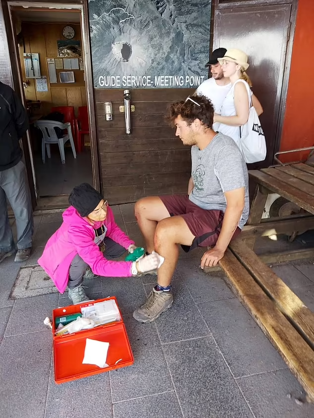 Tourist Injured After He Fell Into Mount Vesuvius While Taking A Selfie