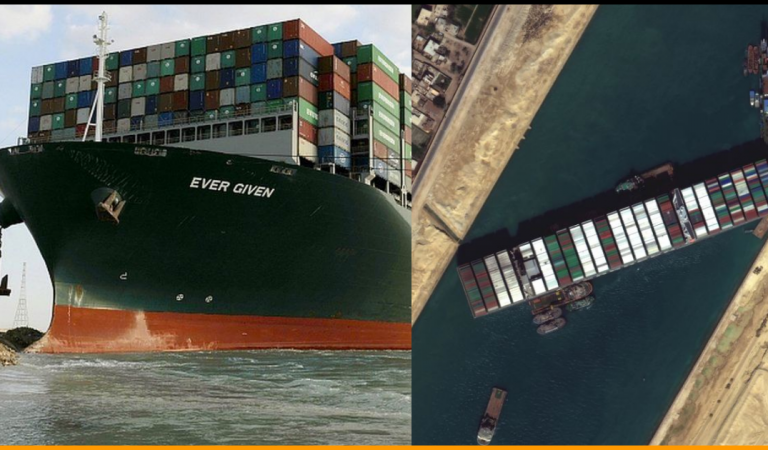 Finally! Giant Ever Given Ship Stuck At Egypt’s Suez Canal For A Week Floats Again