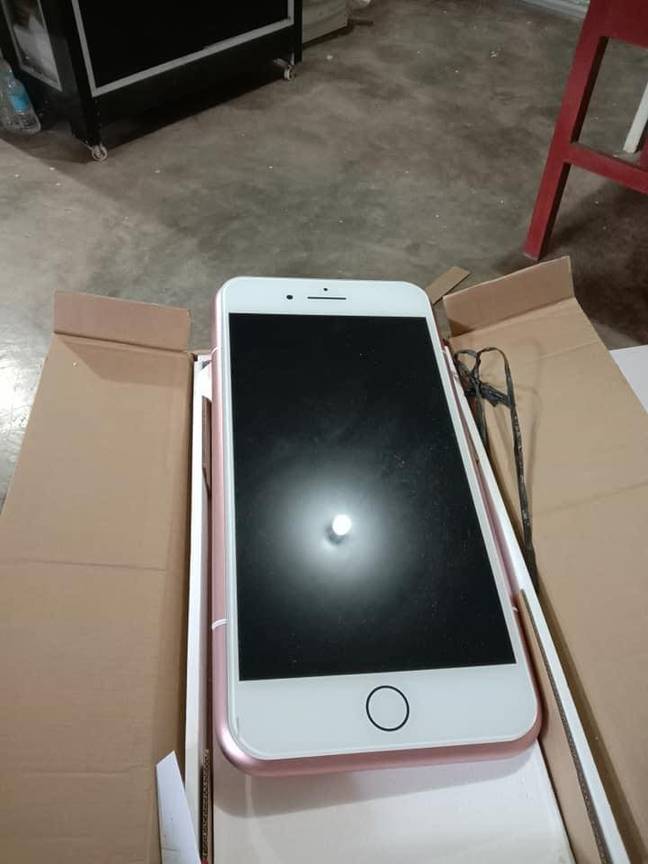 Guy Orders Cheap iPhone Online, Receives iPhone Shaped Coffee Table Instead