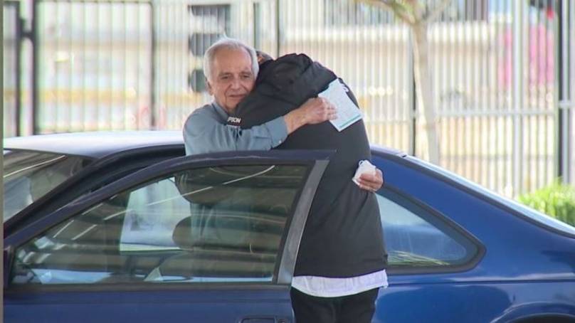 Teacher Living in Car Receives cheque By Former Student 
